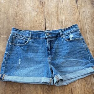 Loft Denim Blue Women's Shorts size 6